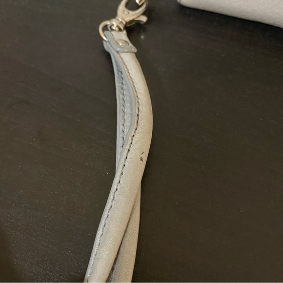 Fossil grey-blue leather wallet (phone wallet) - Picture 13 of 16